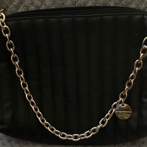 Black Aldo Gold Chain purse
